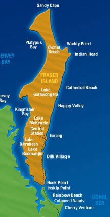 Fraser Island Maps